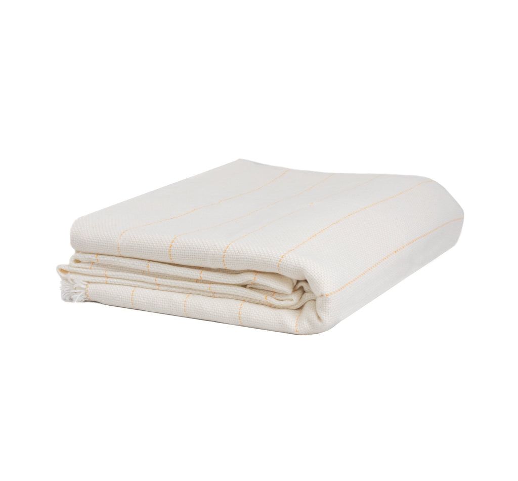 Tissu primaire blanc à lignes jaunes pour tufting - LeTufting