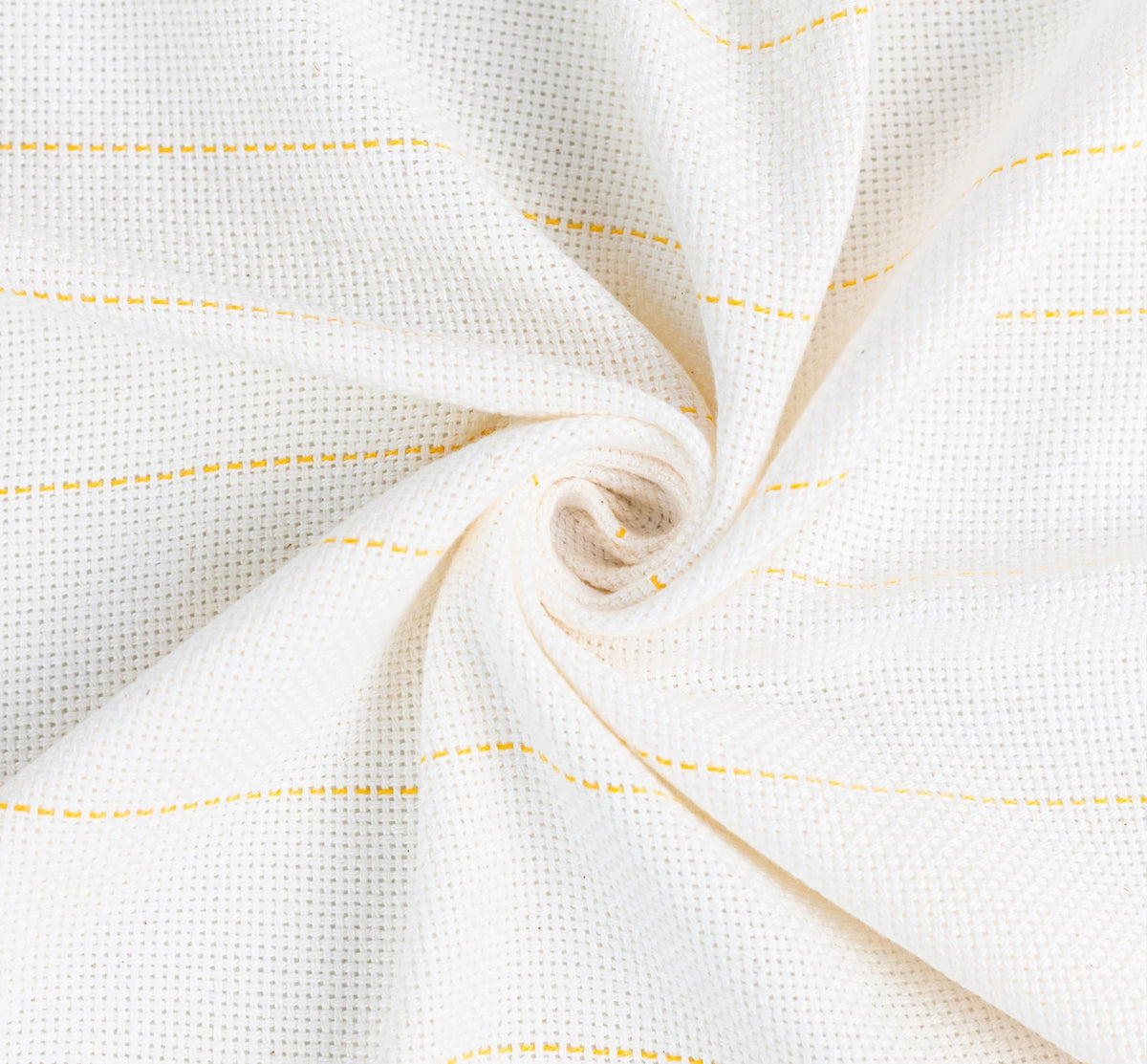 Tissu primaire blanc à lignes jaunes pour tufting - LeTufting